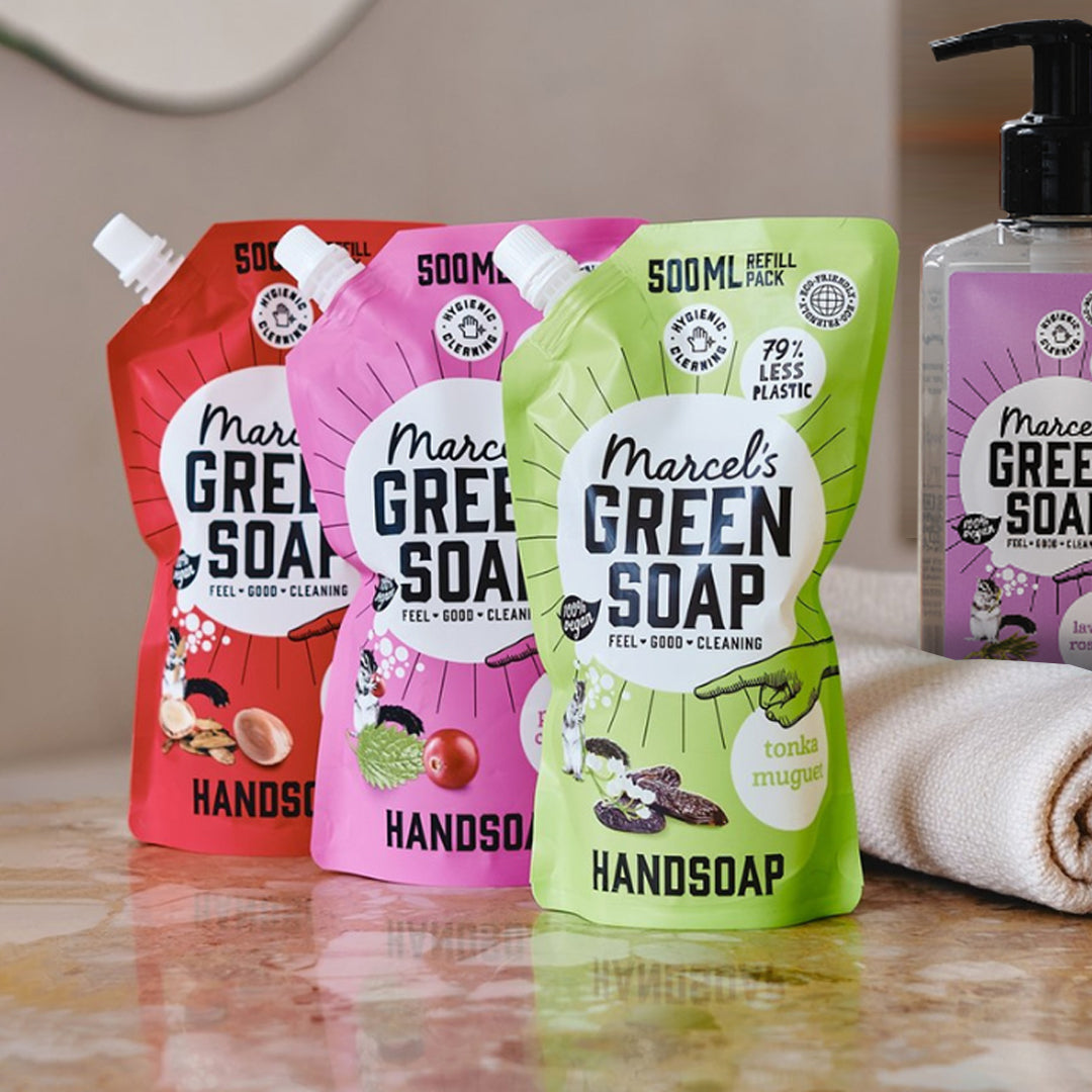 Marcel's Green Soap navulling- Lavendel & Rozemarijn - 500ml