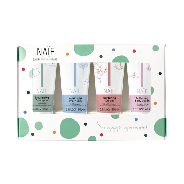 Naïf Baby Mini Set met 4 | Hét Perfecte Cadeau – Duurzame Producten Shop