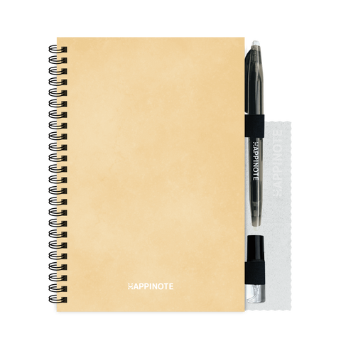 Happinote - Uitwisbaar notitieboek steenpapier