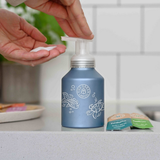 Aluminium Fles met schuimpomp Kids