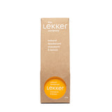The Lekker Company eco-friendly milieuvriendelijk plasticvrij natuurlijk duurzame deodorant spuitvrij smeerbaar  Geel Mandarijn Lemon Mandarin Citroen Plastic-vrije verpakking