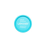 The Lekker Company eco-friendly milieuvriendelijk plasticvrij natuurlijk duurzame deodorant spuitvrij smeerbaar makkelijk mee te nemen 30 ml