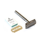 Safety Razor | Antraciet | incl. 5 mesjes